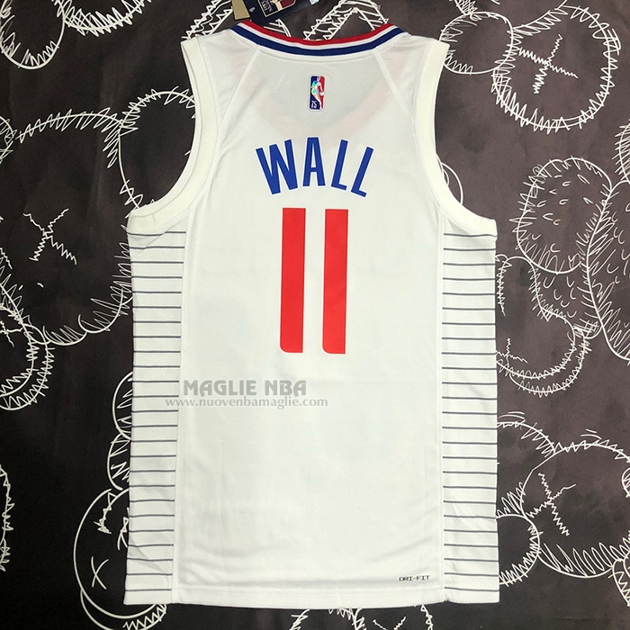 Maglia
 John Wall NO 11 Los Angeles Clippers Association 2020-21 Bianco

